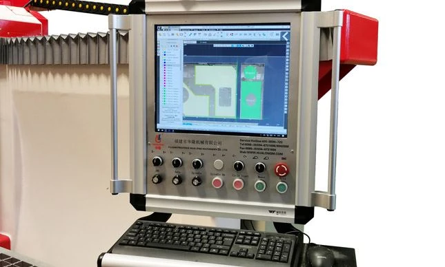 Italian System 5- AXIS Bridge Saw Machine